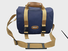 [EXC+5] Bolsa de ombro Nikon azul 12 x 8,5 x 6 pol para câmera DSLR SLR, usado comprar usado  Enviando para Brazil