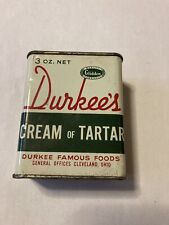 Durkee cream tartar for sale  Cherry Valley