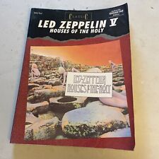 LED ZEPPELIN Hal Leonard guitarra/tablatura vocal Houses of Holy 1993 libro RARO segunda mano  Embacar hacia Argentina