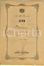 1866 torino divisione usato  Milano