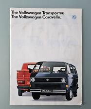 Transporter caravelle brochure for sale  NORTHAMPTON