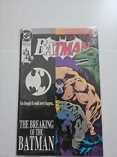 Batman #497 edición clave The Breaking Of The Batman DC Comics 1993 como nuevo, usado segunda mano  Embacar hacia Argentina