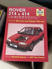 Haynes manual rover for sale  HUDDERSFIELD