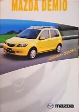 Mazda demio brochure for sale  BIGGLESWADE