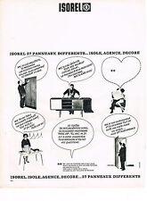 1963 advertising isorel d'occasion  Expédié en Belgium