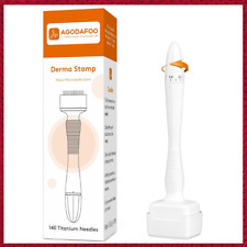 Derma Stamp for Women and Men Home Use, Derma Roller with 140A Needles, Adjust M for sale  Shipping to South Africa