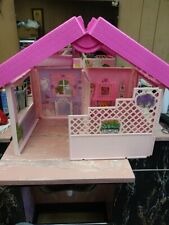 Casa de muñecas Barbie plegable y divertida vintage Mattel 1992 ~ incompleta, usado segunda mano  Embacar hacia Argentina