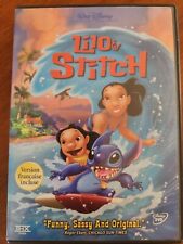DVD filme Lilo & Stitch Walt Disney vídeo infantil em inglês francês espanhol comprar usado  Enviando para Brazil
