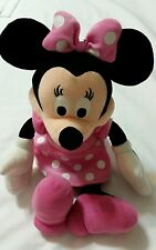 Plush Stuffed Animal Minnie Mouse Pink Polka Dot Skirt Bow Plush Toy 15" Tall comprar usado  Enviando para Brazil