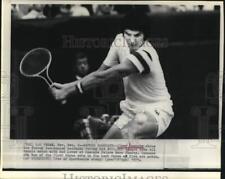 1975 Press Photo tenista Jimmy Connors em partida no Caesars Palace, Nevada comprar usado  Enviando para Brazil