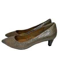 Used, Sofft Women's Altessa Textured Metallic Leather Pumps Heel Size 7.5m NWOT for sale  Shipping to South Africa