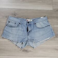 Shorts jeans feminino Levi's 505 corte 34X9,5 lavagem leve 5505856314, usado comprar usado  Enviando para Brazil