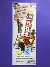 Spangles sweets 1953 for sale  BRIDPORT