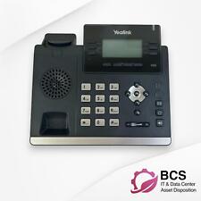 *YEALINK SIP-T42S IP Phone 12 Lines 2.7" Display *NO Power Adapter / Handset*, used for sale  Shipping to South Africa