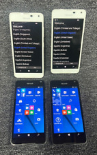 4 x Microsoft Lumia 650 czarno-biały 16GB 5" 1280x720 Win 10 Telefon komórkowy RM-1152 na sprzedaż  Wysyłka do Poland