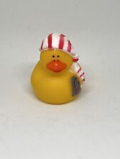 Pirate White Red Bandana Yellow Rubber Duck 2” Ducky Bath Pool Toy, used for sale  Shipping to South Africa