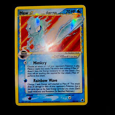 Pokemon Mew Gold Star 101/101 EX Dragon Frontiers Holo Eng-NO Charizard Crystal for sale  Roma