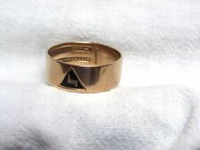 Vintage 14K Solid Gold Masonic Yod Ring  Scottish Rite Not Personalized for sale  San Jose