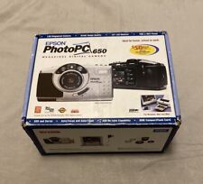 Epson Photo PC 650 1.1MP Compact Digital Camera Silver Tested for sale  Shipping to South Africa