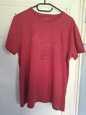 Shirt rouge imprimé d'occasion  Bergues