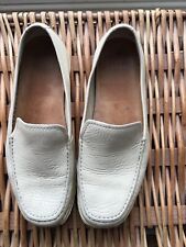 Sebago cream leather for sale  SOUTH BRENT
