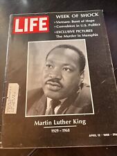 12 de abril de 1968, revista Life, Martin Luther King Jr. segunda mano  Embacar hacia Argentina