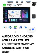 Autoradio android 4gb usato  Vico Del Gargano