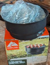 Ozark Trail 10" Steel Portable Camping Charcoal Grill, Model 31313, used for sale  Shipping to South Africa