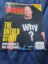 Wwe raw magazine for sale  LEEDS