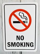 Smoking metal sign for sale  Tulsa