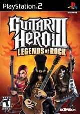 Guitar Hero III Legends Of Rock PS2 Playstation 2 jogo completo comprar usado  Enviando para Brazil