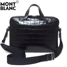 Montblanc embossed leather for sale  Shipping to Ireland
