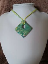 Pendant yellow green for sale  PETERBOROUGH