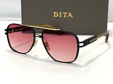 Gafas de sol DITA KUDRU DTS436-A-02 negro hierro lentes unisex degradado Burdeos, usado segunda mano  Embacar hacia Argentina