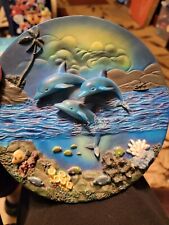 Decorative dolphin plate for sale  Bechtelsville