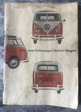 Volkswagen 1965 camioneta ""autobús"" original manual del dueño segunda mano  Embacar hacia Argentina