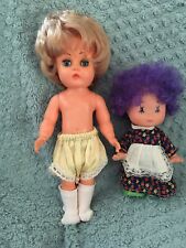 Two vintage dolls for sale  BURTON-ON-TRENT
