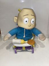 Vintage 2000 Bounce & Babble Dil Pickles Doll w/ Stroller bottle cookie Works for sale  Shipping to South Africa