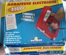 Agrafeuse électrique outiror d'occasion  Épinac