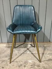 Dining chair blue for sale  HYDE