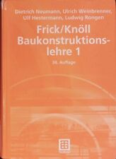 Baukonstruktionslehre . 236252 gebraucht kaufen  Delitzsch