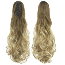 22'' 55cm 10T16# Synthetic Curly Wave Ponytail Claw in Hair Extensions 1PC 130g for sale  Shipping to South Africa