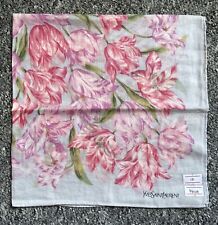 Ysl floral handkerchief for sale  WATFORD