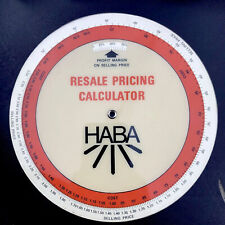Resale calculator wheel for sale  Ypsilanti