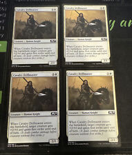 Cavalry Drillmaster X4 M19 2019 Core Set Magic the Gathering MTG, used for sale  Shipping to South Africa