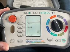 Kewtech kt65dl multifunction for sale  MILTON KEYNES