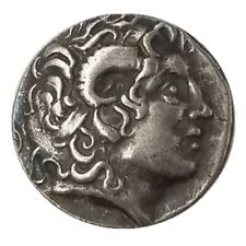Moneda antigua Alejandro Ili el Grande 336-323 aC. Dracma de plata griego antiguo segunda mano  Embacar hacia Argentina