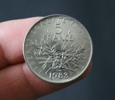 Francia monnaie francs d'occasion  Fontainebleau