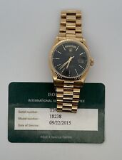 Rolex 18k yellow for sale  Tiffin