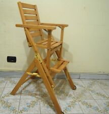 Seggiolone sediolone legno usato  Frosinone